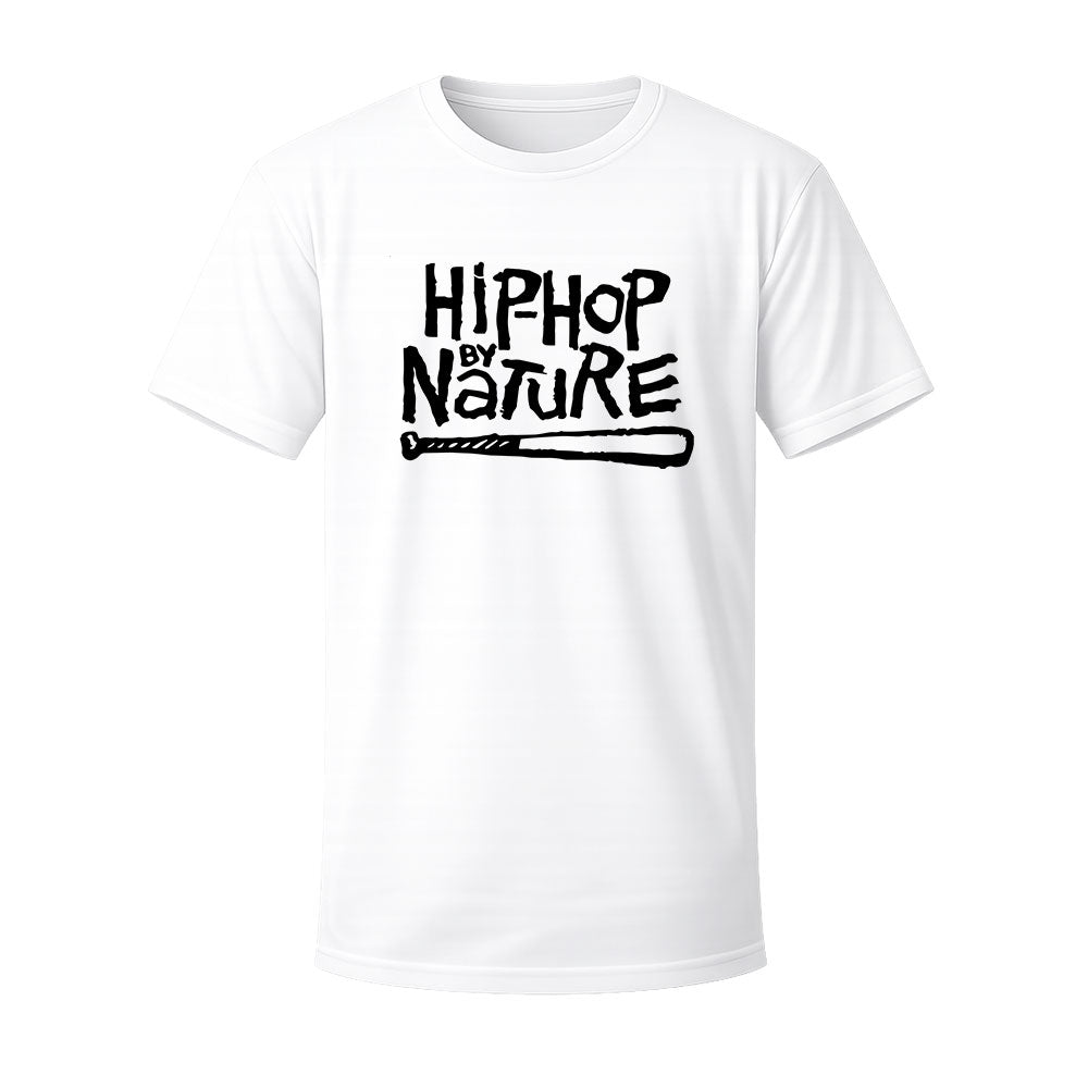 T-shirt blanc HIP HOP BY NATURE - POETIC 90
