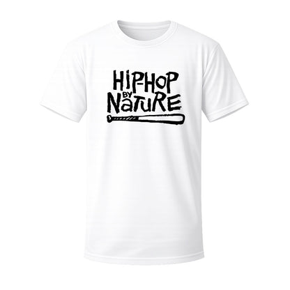 T-shirt blanc HIP HOP BY NATURE - POETIC 90