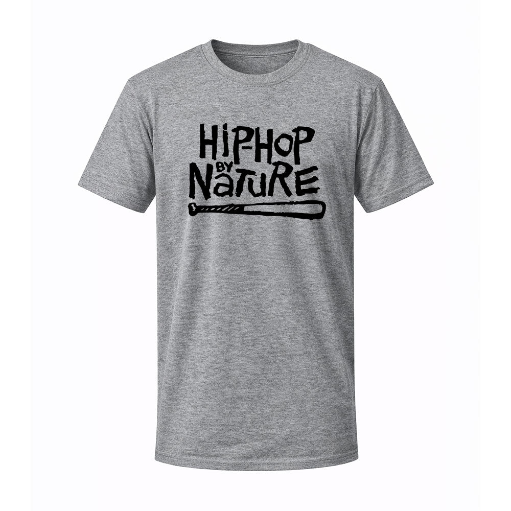T-shirt gris HIP HOP BY NATURE - POETIC 90