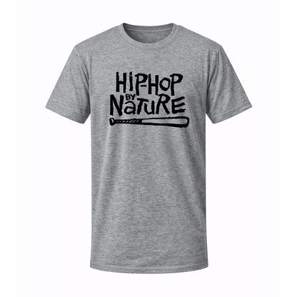T-shirt gris HIP HOP BY NATURE - POETIC 90