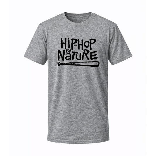T-shirt gris HIP HOP BY NATURE - POETIC 90