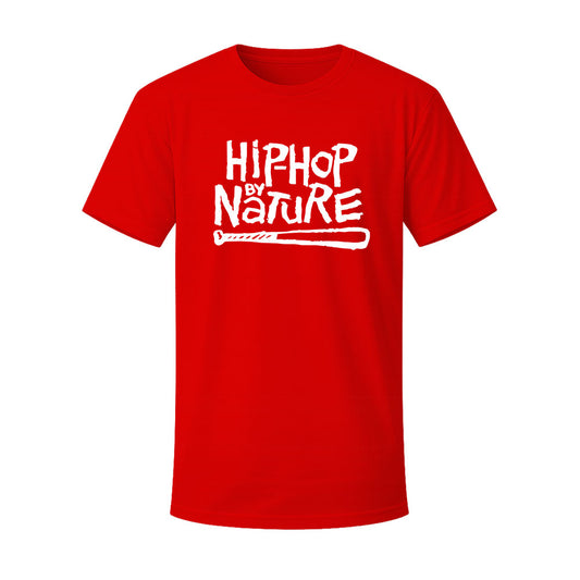 T-shirt rouge HIP HOP BY NATURE - POETIC 90
