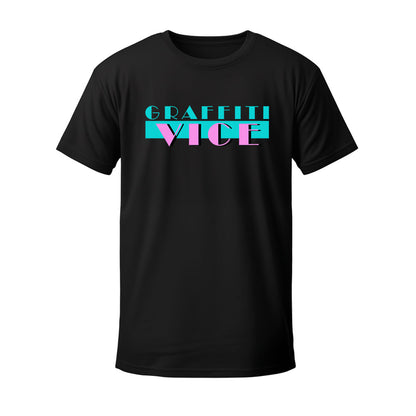 T-shirt noir MIAMI - GRAFFITI VICE