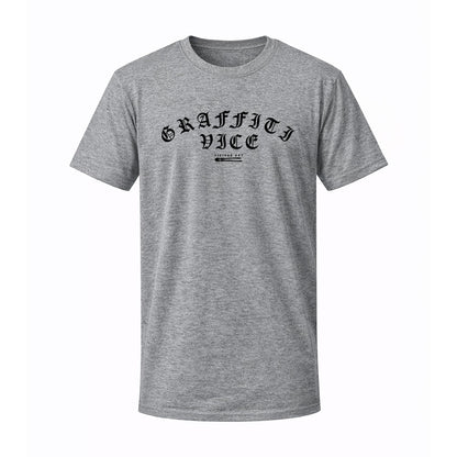 T-shirt gris VICIOUS ART - GRAFFITI VICE