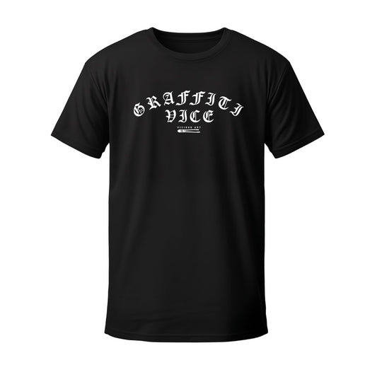T-shirt noir VICIOUS ART - GRAFFITI VICE