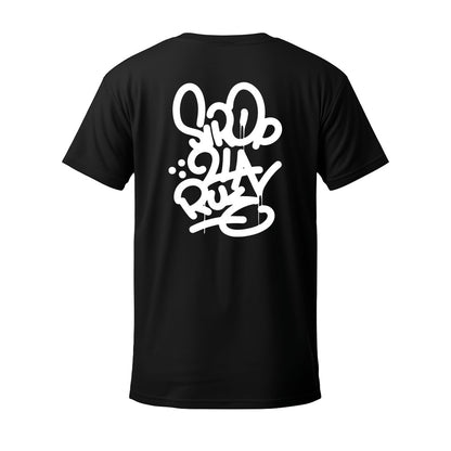 T-shirt noir TAG - SIROP DE LA RUE