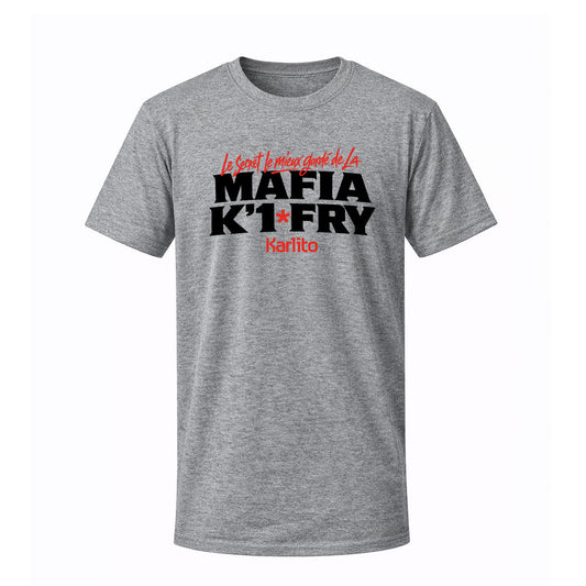 T-shirt gris SECRET - KARLITO