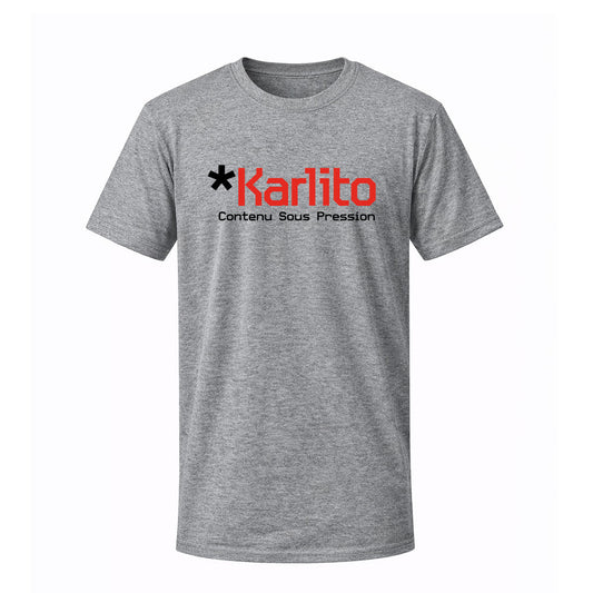 T-shirt gris KARLITO - KARLITO