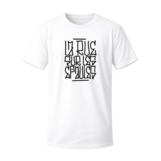 T-shirt blanc LA RUE - SIROP DE LA RUE