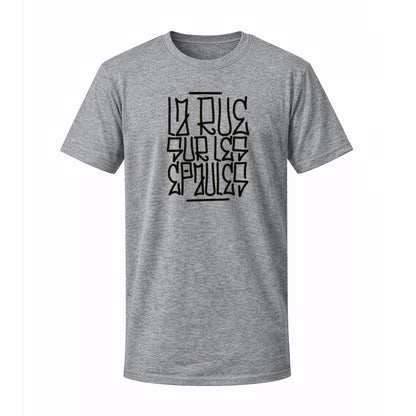 T-shirt gris LA RUE - SIROP DE LA RUE
