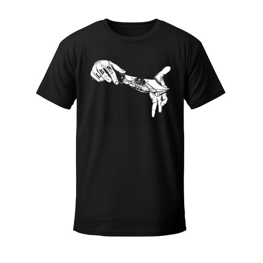 T-shirt noir 1312 - LOUBARD & CO