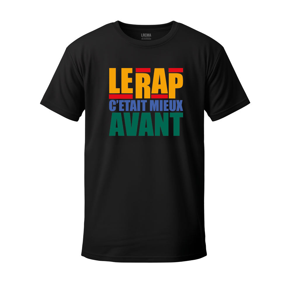 T-shirt noir RAP BUSINESS - LRCMA