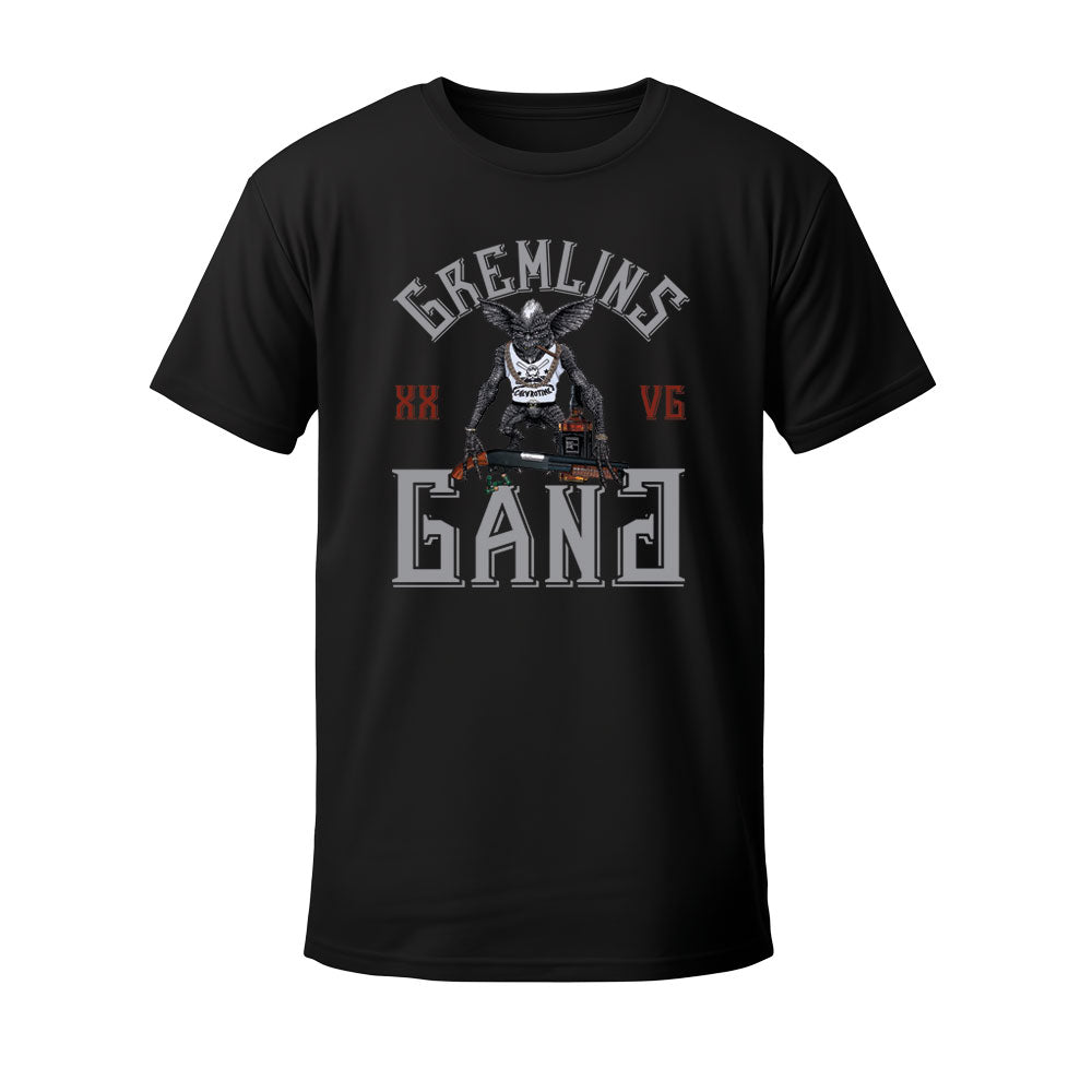 T-shirt noir GREMLINS GANG - CABOCHARD