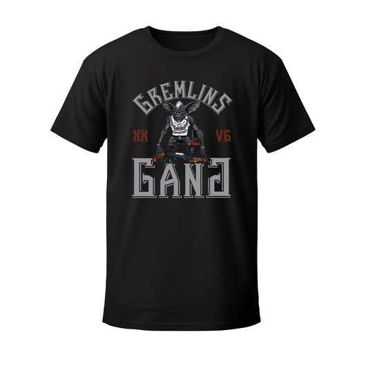 T-shirt noir GREMLINS GANG - CABOCHARD