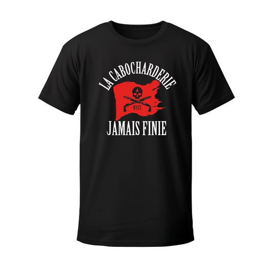 T-shirt noir LCNJF - CABOCHARD