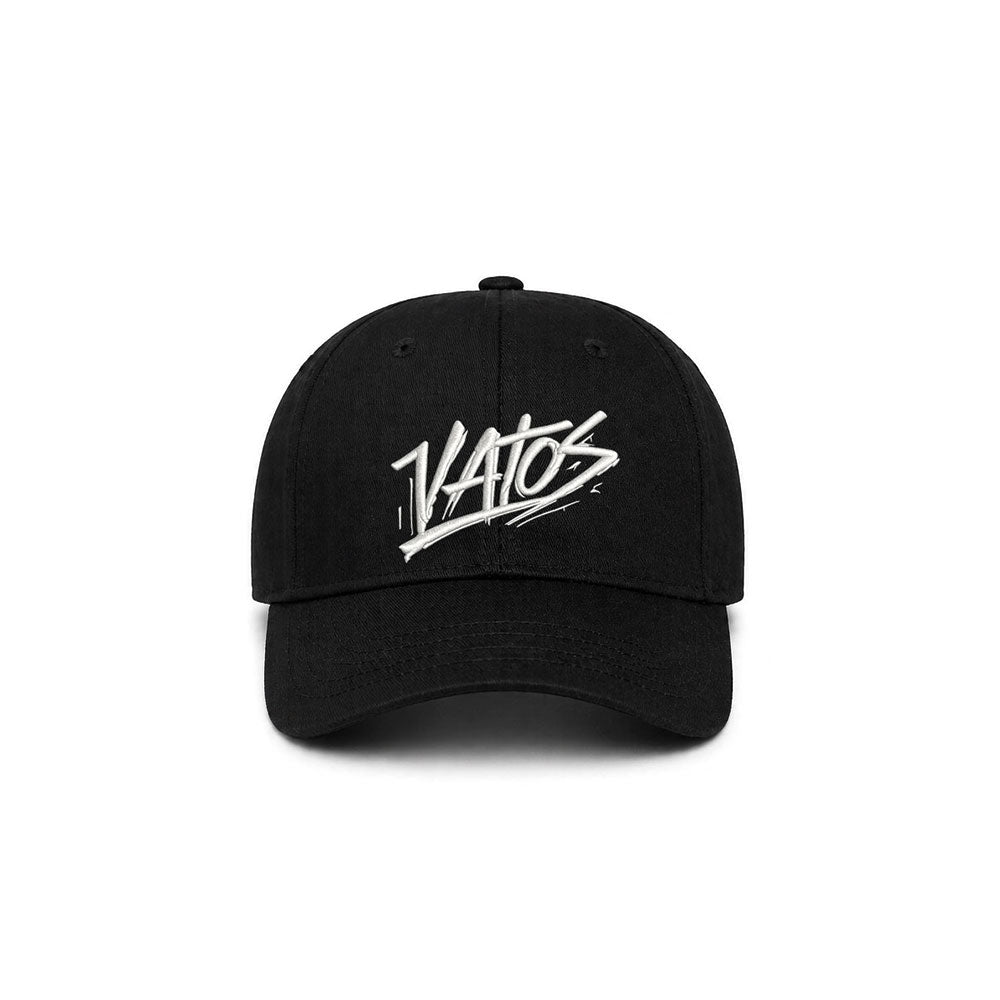Casquette noire brodée VATOS - MEHDI MIKLO