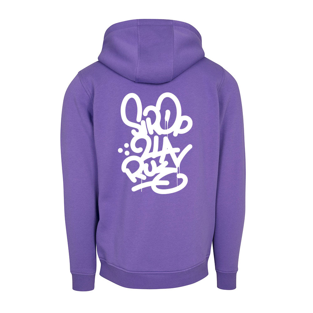 Sweat Capuche violet TAG - SIROP DE LA RUE