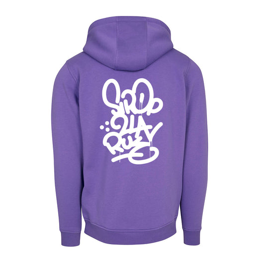 Sweat Capuche violet TAG - SIROP DE LA RUE