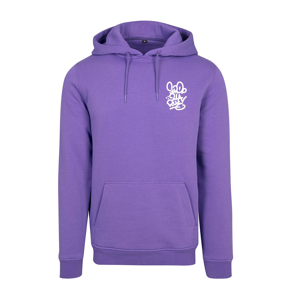 Sweat Capuche violet TAG - SIROP DE LA RUE