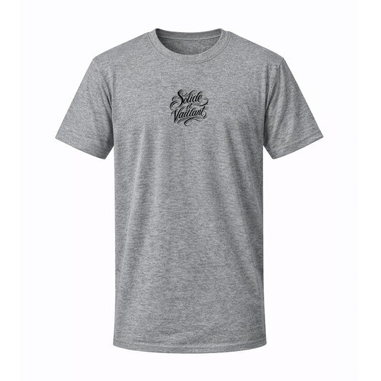 T-shirt gris SOLIDE & VAILLANT - CABOCHARD
