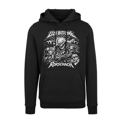 Sweat Capuche noir RORSCHACH - UZI BITUME